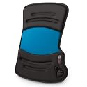 Homedics CUV-200RD-4RM Adjustable Lumbar Massage Cushion, Red