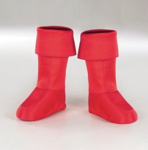  Captain America Boots Adult Boot Covers Costume Accessory