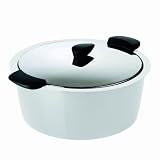 Kuhn Rikon Hotpan Braiser 4.5 Quart, White