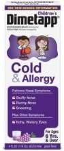 Dimetapp Childrens Cold And Allergy Elixir, 4 Ounce (Pack of 3)