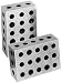 Import 630-4010 Matched Pair Of 1-2-3 Blocks