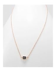 CZ Necklace In 92.5 Sterling Silver