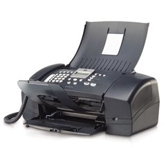 HEWQ8096A Color Inkjet Fax Machine,33.6Kbps Modem,16-3/4x8x7
