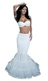 Merry Modes White Trumpet Mermaid Style Slip