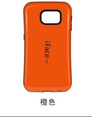 Galaxy S7 EDGE Mobile Case;IFACE MAII Mobile Cover For Samsung GALAXY S7 EDGE 5.5INCH BACK Cover CELLPHONE CASE BAG (ORANGE)