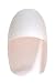 Elegant Touch Classic French Artificial Nails -Truly Natural Flawless French Oval Pink
