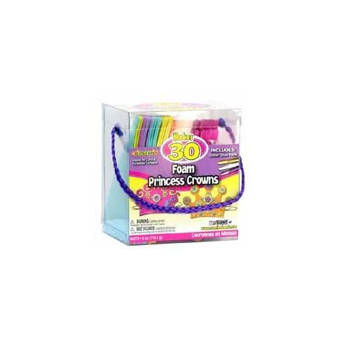 Fibre Craft Materials Corp Crown Foam Kit, Makes 30 Projects, Assorted