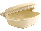 Chantal Make and Take 3.25 Quart Covered Rectangular Baker with Silicone Lid, Pure
