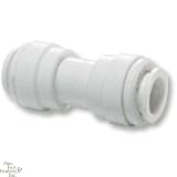 JG 1/4 inch x 1/4 inch Union Connector - White