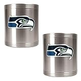 Seattle Seahawks 2 Can Holder Set