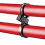 Panduit PLB3S-M0 DOUBLE LOOP CABLE TIE 2.8" WEATHER RESISTANT BLACK (package of 100)