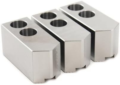Shars Tool 6" x 1.417"HT Soft Steel Chuck Jaw Set for Kitagawa B206