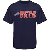 Reebok Buffalo Bills Youth Navy Blue Stacked Helmet T-shirt