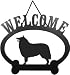 Welcome Sign - Rough Collie