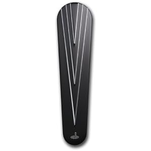 Carl Brouhard Designs Black Aluminum Dash Insert For Harley
