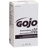 Gojo 2280-04 2000 Ml Refill E2 Sanitizing Soap by Gojo