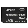 Lexar Platinum II 8GB Memory Stick Pro Duo Flash Memory Card LMSPD8GBBSBNA