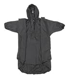 Snugpak Poncho Olive Waterproof Smock Style Coverall Fully Tapped Paratex Dry Shell