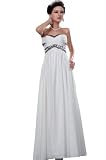 eDressit Robe Bustier de Mariage en Mousseline Blanc 01111607