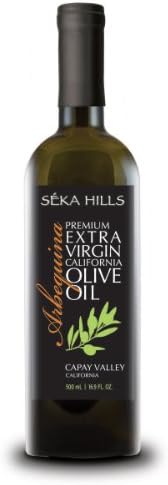Seka Hills Capay Valley California Arbequina Premium Extra Virgin Olive Oil 500 Ml Bottle (Pack of 12)