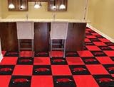 Arkansas Razorbacks Licensed Carpet Tiles
