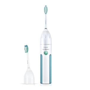 Philips Sonicare HX5612/09 Essence Rechargeable Electric Toothbrush Holiday Pack, White