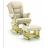 Glider w/ Ottoman 37779CB in Natural