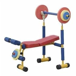 Fun and Fitness Weight Bench for Kids