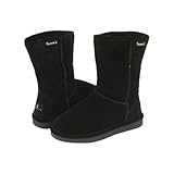 BEARPAW 608 W EMMA SHORT BLACK WOMENS CASUAL BOOTS Size 9M