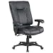 Office Star Products EX93823 Executive High-Back Chair, 28 in.x30 in.x46-1/2 in., Black