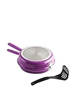 Quid Sartén Doble 26 cm Modelo Gastro Color