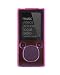 PCMICROSTORE Brand (2nd Generation) Microsoft Zune 4GB 8GB Crystal Carrying Case with Removable Belt Clip - Bundled with 12v Rapid Premium Car Charger and Home Travel Wall AC Adapter Charger - 5 Color Choices, PINK+CHARGERS