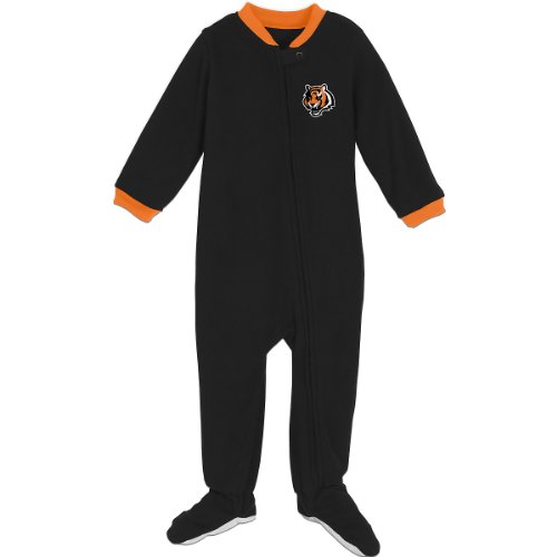 Reebok Cincinnati Bengals Infant Long Sleeve Blanket Sleeper Infant 24 Months
