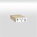 らくらくお名前スタンプ／2行タイプ／8mmx21mm(文字3mmx20mmの2行)(台木8mmx21mm)