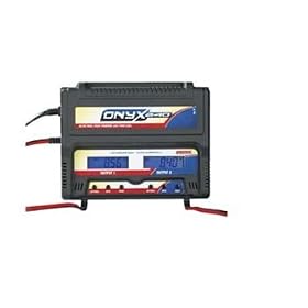 Onyx 240 AC DC Dual NiCd NiMH Pk Chgr w 2 Backlit LCDs DTXP4240 by Duratrax