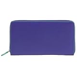 Baekgaard Travel Wallet - Violet/kelly