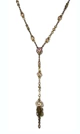 Sweet Romance Retro Bronze Baroque Lavaliere 