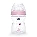 Chicco Stage 1 Deco Bottle, Pink, 2 Count