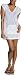 Dotti Women's Whisper Paisley Short Sleeve Hoodie with Kangaroo Pocket