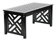 Fretwork Coffee Table - Black