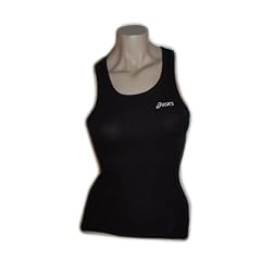 Asics Sportshirt Chumba 1X1 Rib Singlet Damen 0900 Art. 572922 schwarz
