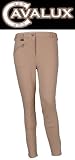 CAVALUX Reithose für Damen, Teilbesatz, beige, Größe: 38