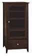 Bush Furniture Sonoma  Audio Cabinet, Mocha Cherry Veneer