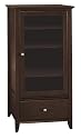 Bush Furniture Sonoma Audio Cabinet, Mocha Cherry Veneer