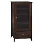 Bush Furniture Sonoma  Audio Cabinet, Mocha Cherry Veneer