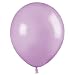 100 Party Balloons - 11 Round Latex, Silk Lilac