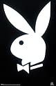 Playboy (Bunny Logo B&W) Art Poster Print - 24" X 36"