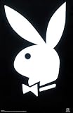Playboy (Bunny Logo B&W) Art Poster Print - 24 X 36