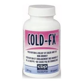 Cold-fx 200mg (60 Capsules) Brand: Herbtech CV Technologies