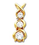 14k VS Diamond chain slide